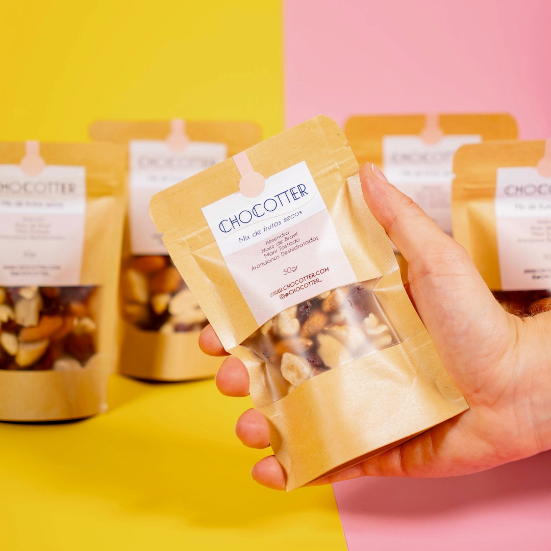 Pack mix de frutos secos 50gr x5und