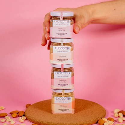 Pack cremas de frutos secos 80gr x4und