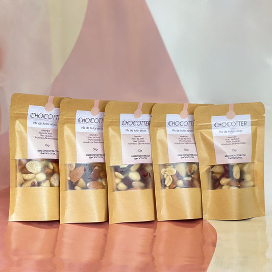 Pack mix de frutos secos 50gr x5und